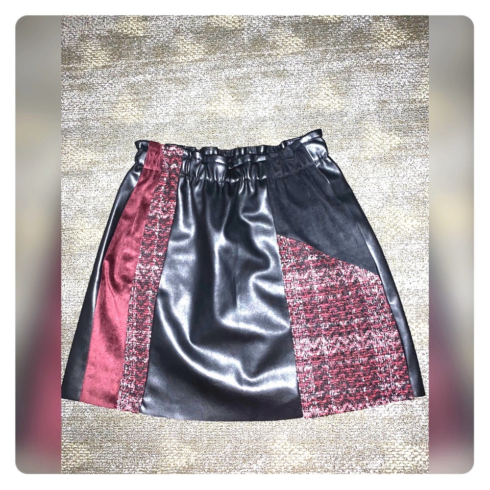 Zara leather Skirt